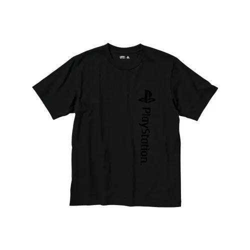 UNIQLO Черная унисекс футболка