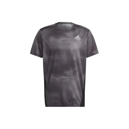 Adidas OTR CB Tee Бег T Рубашка Мужская Серый
