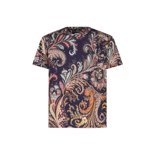 ETRO Мужские синие T-рубашки