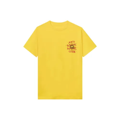 ANTI SOCIAL SOCIAL CLUB Желтая Мужская Футболка