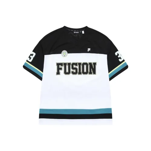 FILA FUSION Комплект с короткими рукавами футболка унисекс черный