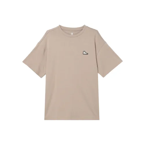 Конверс SNEAKER PATCH T-Shirt Унисекс Коричневый