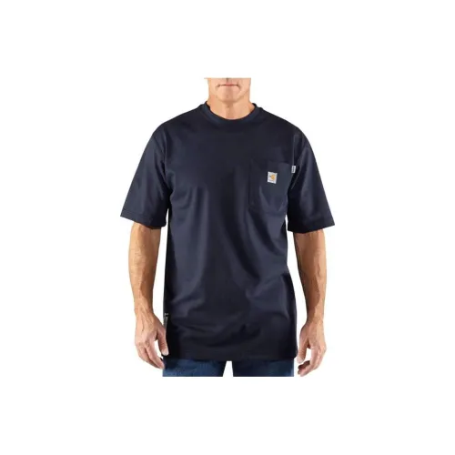 Carhartt Пламя RESISTANT FORCE Хлопок Короткий Рукав T-Рубашка Мужская