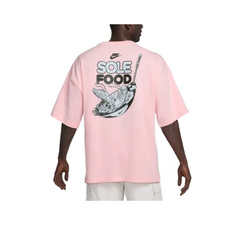Nike Sportswear T-Shirt Мужская Пастельно-Розовая