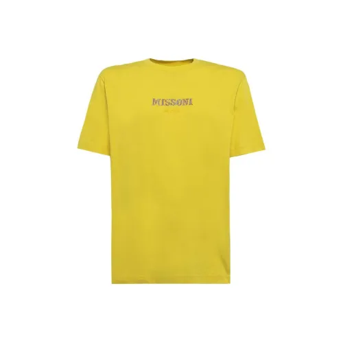 MISSONI Желтые Мужские Футболки