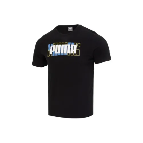 PUMA Мужская черная футболка