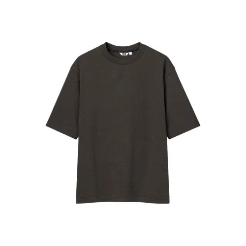 Uniqlo U Collection Черные Мужские T-рубашки