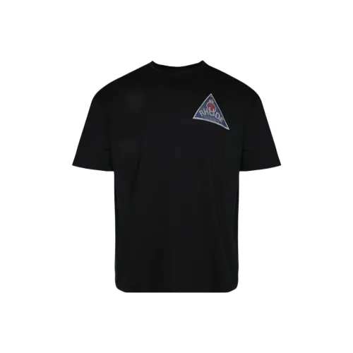 RHUDE Черные Мужские T-Рубашки