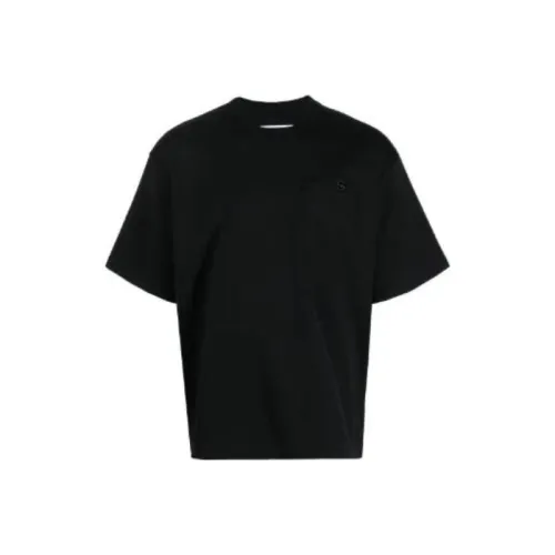 Nike Чисто Черный Мужской T-Рубашки