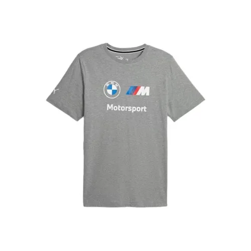 PUMA BMW M Motorsport Серый Мужской T-Рубашки