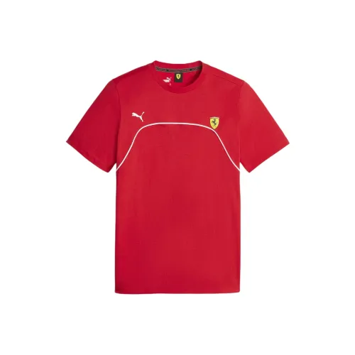 PUMA Scuderia Ferrari T-Shirt Мужская Гоночная Красная