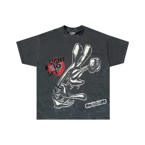 Travis Scott Carbon Gray Мужская T-Рубашка