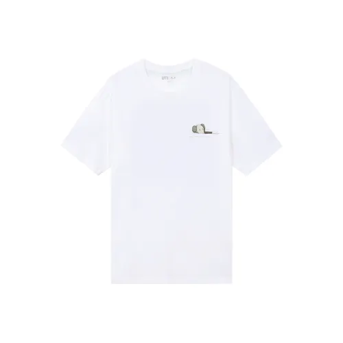 UNIQLO KAWS Collaboration Collection Белый Унисекс Футболки