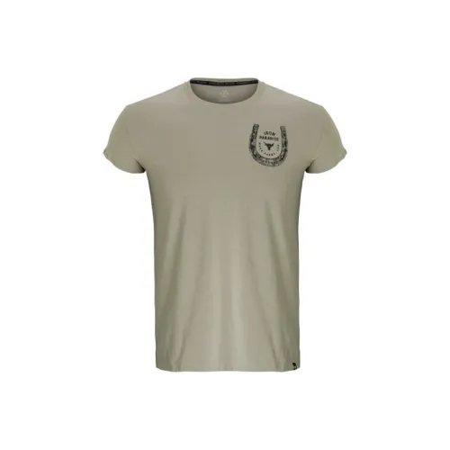 Under Armour Wild Cow Leather Khaki Men's T-Shirts