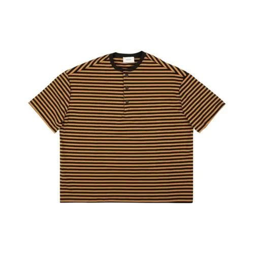 RHUDE Коричневый Мужской T-Рубашки