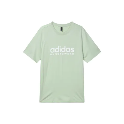 Adidas SS24 T-Shirt Unisex Linen Green