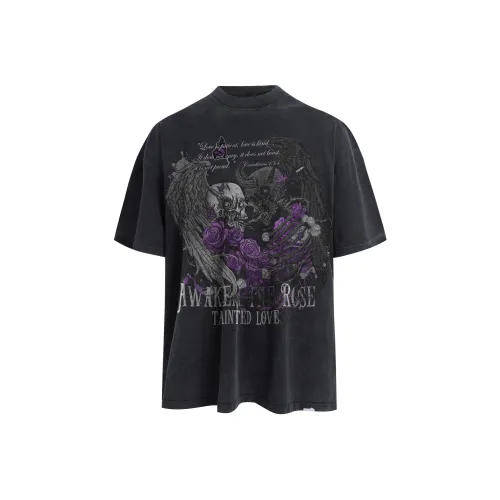 AWAKEN THE ROSE T-Shirt Унисекс Черный