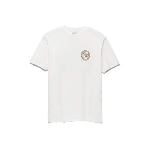 Vans Checker Drop V Белая Унисекс Футболка