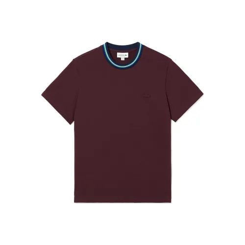 LACOSTE FW23 T Рубашка Мужская Бордово-Красная