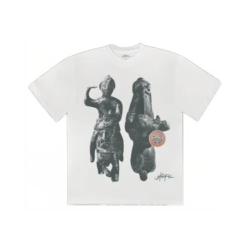 TRAVIS SCOTT Белая Унисекс Футболка