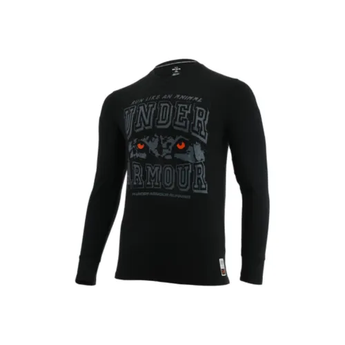 Under Armour RUN LAA Мужская Черная Футболка