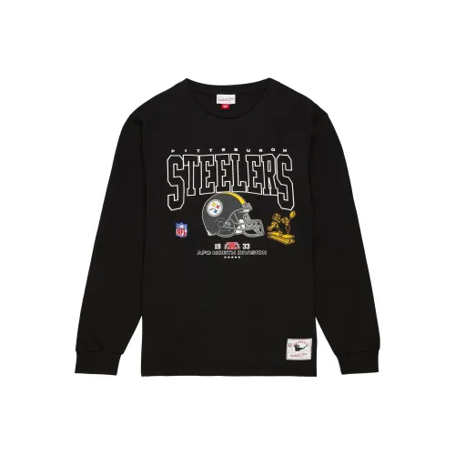 Mitchell Ness Черные Мужские Футболки