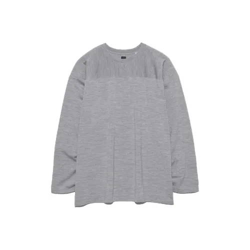 Nanamica Светло-Серые Мужские T-Рубашки