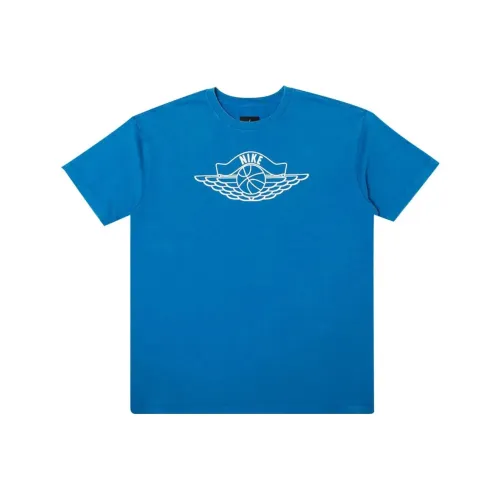 Nike Blue Men's T-Shirts Найк Синий Мужские Футболки