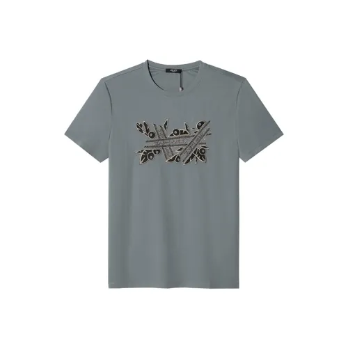 LIU·JO UOMO Серый Мужской T-Рубашки