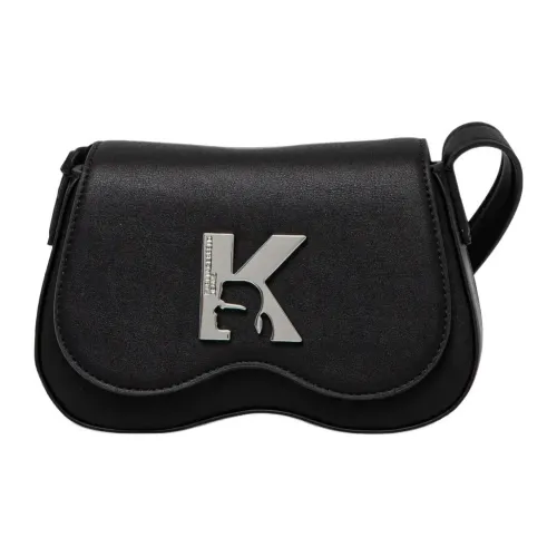 Karl Lagerfeld ПУ (полиуретан) Сумка через плечо Женская Черная