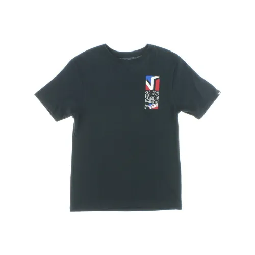 VANS Размеры Черная Мужская T-Рубашка