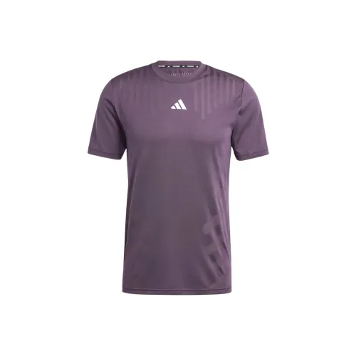 Adidas T-Shirt Мужская Темно-фиолетовая