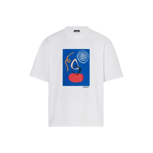 Jacquemus Белая Мужская T-Рубашка