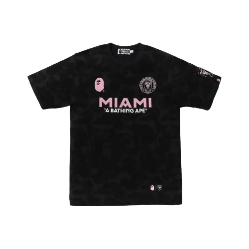 A BATHING APE x BAPE X Inter Miami CF FW23 T-Shirt Унисекс