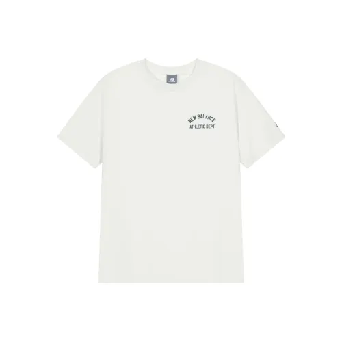 New Balance совместная футболка T Унисекс Экрю
