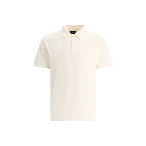 Ermenegildo Zegna Белые Мужские T-рубашки