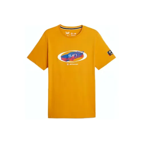 PUMA BMW Желтые Мужские Футболки