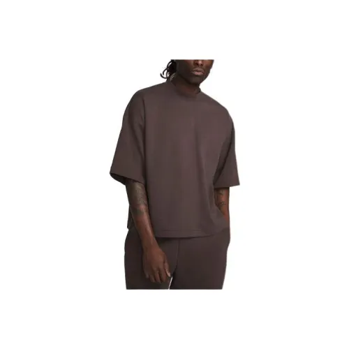 Nike Темно-коричневые Мужские T-рубашки