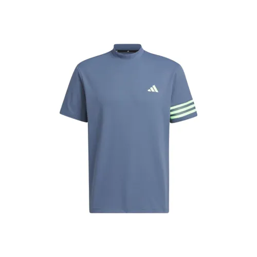 Adidas Blue Men's T-Shirts Adidas Синий Мужские Футболки