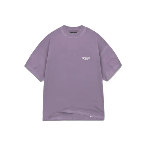 REPRESENT Фиолетовый Мужская T-Рубашка