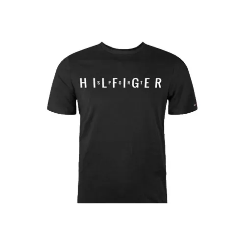 Tommy Hilfiger Мужские Черные T-Рубашки