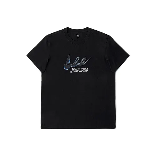 Lee Черные Мужские T-Рубашки