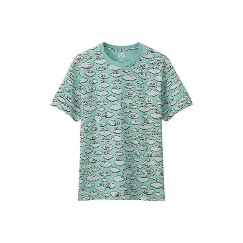 UNIQLO KAWS Collaboration Collection Синий Унисекс Футболка