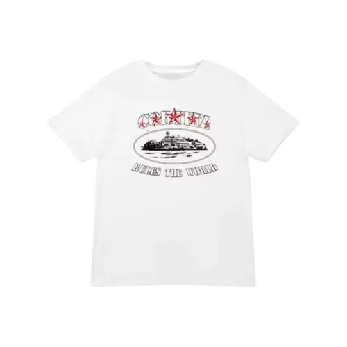 Corteiz Co-Brand Белая Мужская T-Рубашка