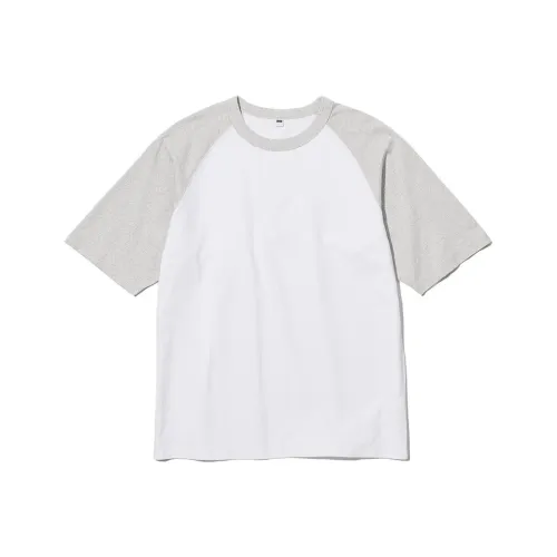 UNIQLO Серый Мужской T-Рубашки