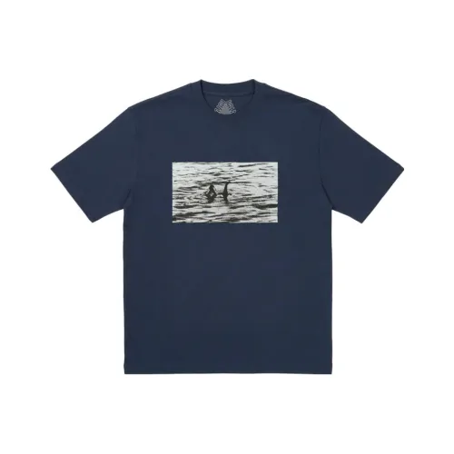 Дворцовый FW23 Fall/Winter Collection Темно-синий Унисекс T Рубашки