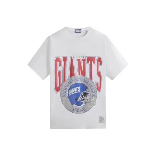 KITH x NFL FW23 Giants 1925 Винтаж Tee T-Shirt Рубашка Унисекс Белый
