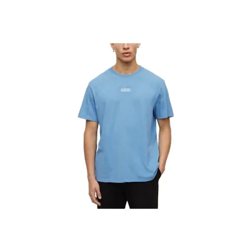 ALLSAINTS Malibu Синий Мужская T-Рубашка