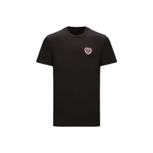 MONCLER Мужские черные T-рубашки