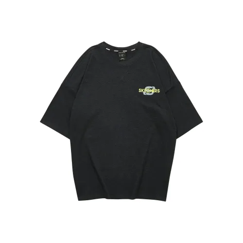 Skechers Environmental Protection T-Shirt Мужская Смешанная Черная